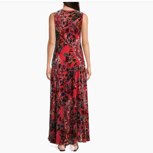 Johnny Was Bias Bobcat Forest Maxi Dress - Picture 8 of 13